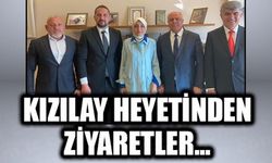 KIZILAY HEYETİNDEN ZİYARETLER