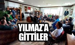 YILMAZ'A GİTTİLER