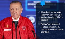 Cumhurbaşkanı Erdoğan: Karadeniz doğal gazını 2023'ün birinci çeyreğinde milli iletim sistemimize aktarmış olacağız