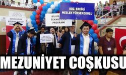 EREĞLİ'DE MEZUNİYET COŞKUSU