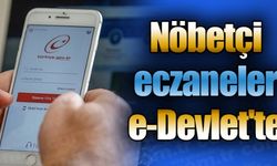 Nöbetçi eczaneler e-Devlet'ten görülebilecek