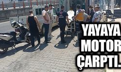 YAYAYA MOTOR ÇARPTI...