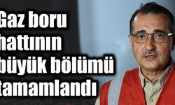 Karadeniz gazını karaya taşıyacak boru hattının büyük bölümü tamamlandı