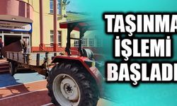 TAŞINMA İŞLEMİ BAŞLADI