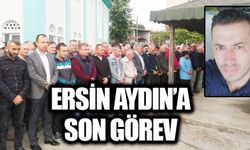 ERSİN AYDIN SON YOLCULUĞUNA UĞURLANDI