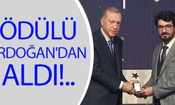 ÖDÜLÜ ERDOĞAN'DAN ALDI