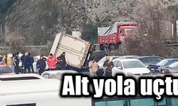 ANA YOLDAN ÇIKTI ALT YOLA UÇTU