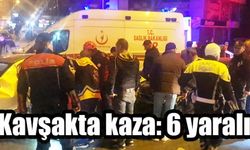 Gülüç kavşakta kaza: 6 yaralı