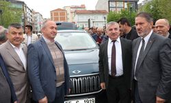 Türkiye'nin yerli otomobili Togg, Havza'da tanıtıldı
