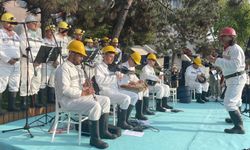 "Madenci Korosu" Türk Mutfağı Haftası'na özel konser verdi