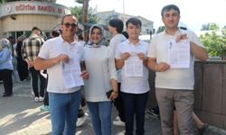 Amasya'da YKS adayı sınava babası ve amcasıyla girdi