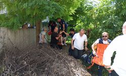 Samsun'da kolu bahçenin demir korkuluğuna saplanan çocuk hastaneye kaldırıldı