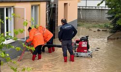 Çorum'da sağanak etkili oldu