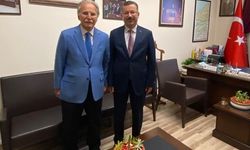 Karabük Üniversitesi Rektörü Kırışık'tan YİK Üyesi Şahin'e ziyaret
