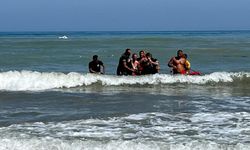 Samsun'da 5 kişi boğulma tehlikesi geçirdi