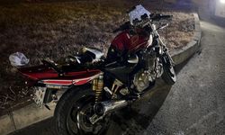 Sinop'ta kaldırıma çarpan motosikletin yabancı uyruklu sürücüsü öldü