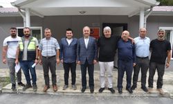 AK Parti Giresun Milletvekili Temür, grup yolunda incelemelerde bulundu