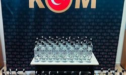 Bolu'da lokantada 83 şişe sahte içki ele geçirildi