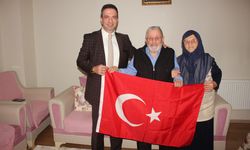 Amasya'da Kaymakam Gürçam'dan 76 yıllık evli çifte ziyaret