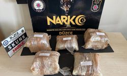 Anadolu Otoyolu'nda durdurulan otomobilde  8 kilo 90 gram sentetik uyuşturucu ele geçirildi