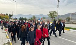 Dodurga'da Cumhuriyet Yürüyüşü düzenlendi