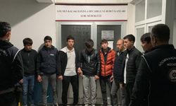 Kastamonu'da 9 düzensiz göçmen yakalandı