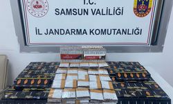 Samsun'da kaçak sigara operasyonlarında 2 zanlı yakalandı