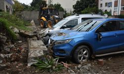 Trabzon'da şiddetli yağış sonrası temizlik çalışmaları sürüyor