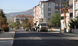 Turhal'da 17 bin metre yol yenilendi