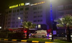 Trabzon'da otelde çıkan yangında maddi hasar oluştu
