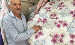 Zonguldak'ta çocuk yaştayken başladığı yorgancılığı 46 yıldır sürdürüyor