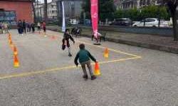 Düzce'de "Geleneksel Çocuk Oyunları" projesi devam ediyor