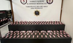 Samsun'da evinde 13 bin 440 uyuşturucu hap bulunan zanlı gözaltına alındı