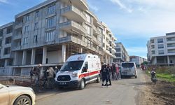 Samsun'da inşaat iskelesinden düşen işçi yaralandı
