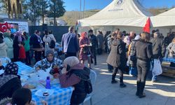 Samsun'un Alaçam ilçesinde Filistin'e yardım için kermes düzenlendi