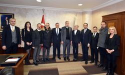 Almanya'nın Ankara Büyükelçisi Schulz, TTSO'yu ziyaret etti