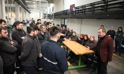 Bolu Belediye Başkanı Özcan, OSB'deki fabrikaları ziyaret etti