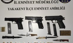 Samsun'da ruhsatsız silah operasyonu