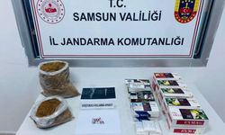 Samsun'da uyuşturucu ve tütün operasyonunda 1 şüpheli yakalandı