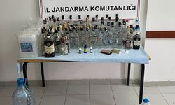 Amasya'da 90 litre sahte içki ele geçirildi