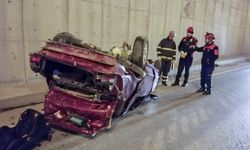 Çorum'da devrilen otomobildeki 1 kişi öldü, 3 kişi yaralandı