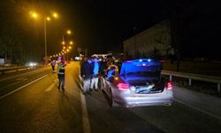 Çorum'da polisin "dur" ihtarına uymayan sürücüye 12 bin 500 lira para cezası
