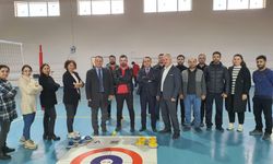 Samsun'da Öğretmenler Arası Floor Curling Turnuvası düzenlendi