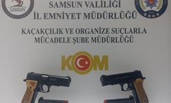 Samsun'da silah kaçakçılığı operasyonunda 3 zanlı yakalandı