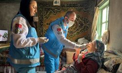 Kastamonu'da yatağa bağımlı hastaların hayatı, evde diş sağlığı hizmetiyle kolaylaştırılıyor