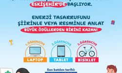 OEDAŞ'ın Eskişehir'de düzenlenecek enerji tasarrufu temalı şiir ve resim yarışmasına başvurular başladı