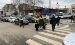 Samsun'da trafik kuralları ve yaya öncelliği hakkında bilgilendirme yapıldı