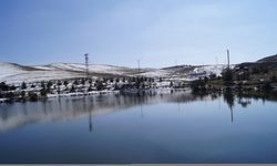 Tokat'ın yüksek kesimlerine kar yağdı