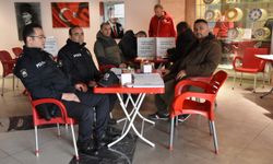 Trabzon'da polisler kan bağışında bulundu