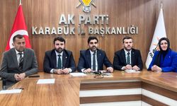 AK Parti Karabük İl Başkanlığında bayramlaşma töreni düzenlendi